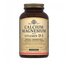 Солгар кальций-магний с витамином D3, 150 таблеток (Solgar, Calcium Magnesium with Vitamin D3)
