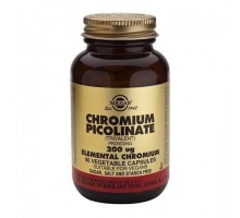 Солгар пиколинат хрома 200 мкг, 90 капсул (Solgar, Chromium Picolinate)